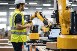 robot roboty Skilled paletyzcja 