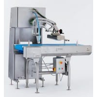 Ishida AirScan 6 back view with conveyor 