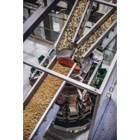 Sante Cereals 16 head 3 mix multihead weigher top view